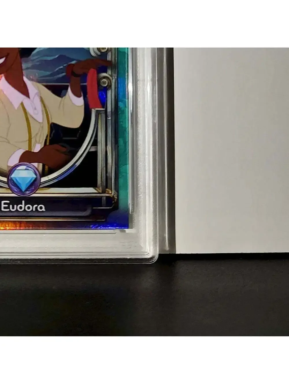 Eudora 2025 Topps Disney #143 Diamond Card The Princess and the Frog PSA 7
